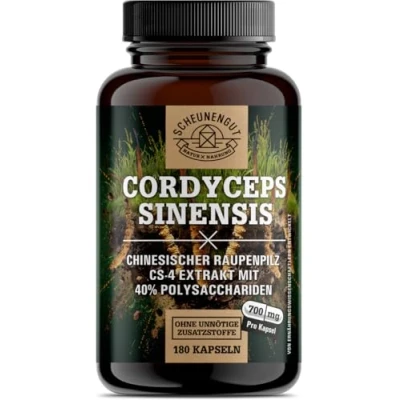 Abbildung von Scheunengut® Cordyceps Sinensis CS 4 10:1 Extrakt Raupenpilz 180 St