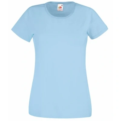 Abbildung von Valueweight T Lady Fit Farbe: Sky Blue Größe: XS