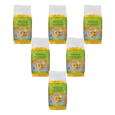 Abbildung von Rapunzel Gelbe Linsen Hörnchen 0,3 kg 6er Pack