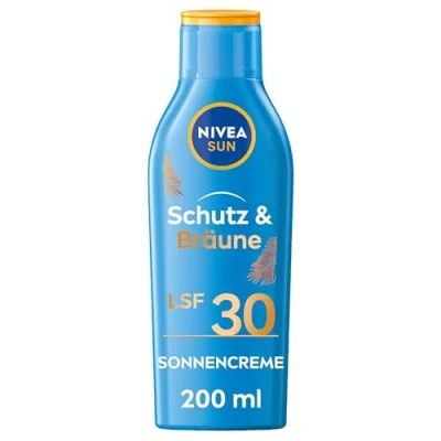 Abbildung von Nivea SUN Protect &amp; Bronze Lotion SPF 30 Sonnenschutz, Größe: 200 ml,