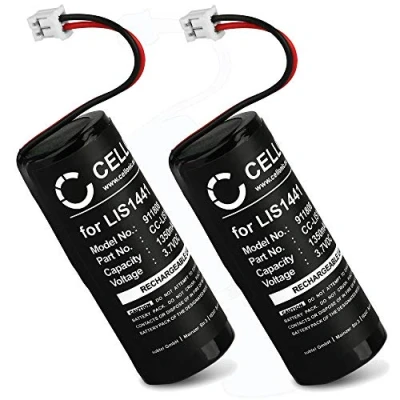 Abbildung von CELLONIC 2X Ersatz Akku LIS1441 kompatibel mit Sony PS3 / PS4 Move Motion Controller, Playstation Ersatzakku 1350mAh Game Gamepad Joypad Batterie
