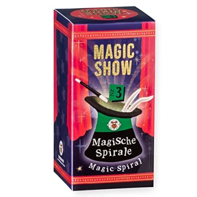 Abbildung von TRENDHAUS 957870 Magic Show Nr. 3 [ Magische Spirale ], Verblüffende Zaubertricks für Kinder ab 6 Jahren, Inkl. Online Videos