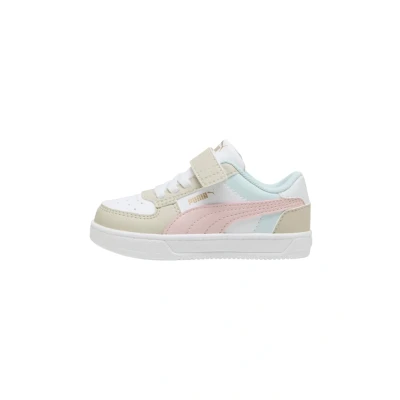 Abbildung von PUMA Kinder Caven 2.0 Block Sneakers 22, Desert Dust Mauve Mist White Beige Pink