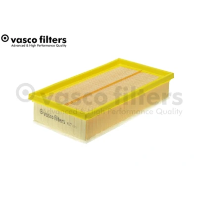 Abbildung von DAVID VASCO A077 Luftfilter 58 135 254 rechteckig Filtereinsatz mit Vorfilter MINI: Schrägheck, Clubman, CITROËN: C5 III Kombi, 3, II Kombi