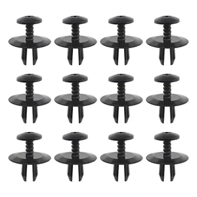 Abbildung von YINETTECH 50 Stück Auto Motorhaube Isolator Nietclips Ersatz 51481915964 Kompatibel mit BMW Mini Kofferraumverkleidung Nietschraube Kunststoff