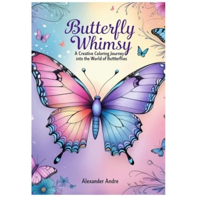 Abbildung von Butterfly Whimsy: A Creative Coloring Journey into the World of Buttterflies