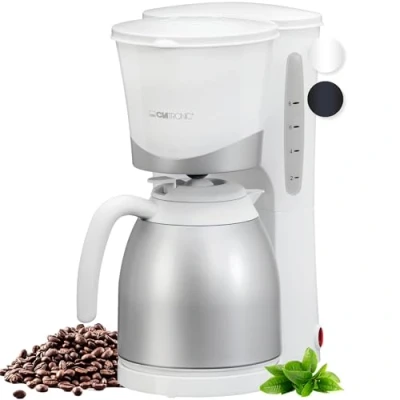 Abbildung von CLATRONIC Filterkaffeemaschine KA 3327, Kaffeemaschine für 8 10 Tassen, Thermokanne