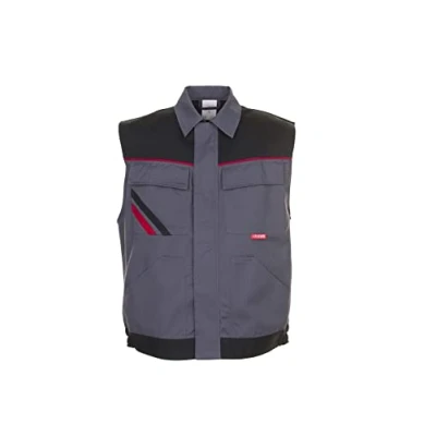 Abbildung von Planam Highline Herren Weste schiefer schwarz rot Modell 2362 Größe L