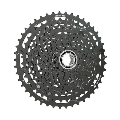 Abbildung von Shimano Unisex Adult Cassette 11v 11 45 CS LG400 Fahrradkassetten und Kiefernkerne, Mehrfarbig, One Size