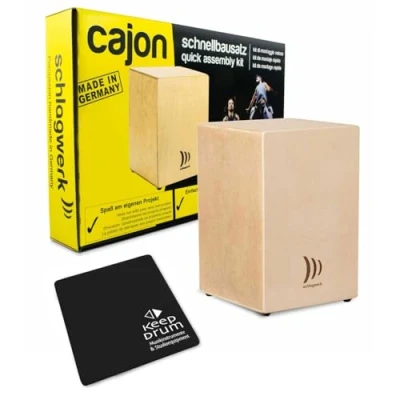 Abbildung von Schlagwerk CBA 10S CBA10S Cajon Bausatz zum selber bauen + keepdrum Sitz Pad