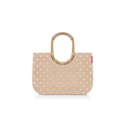 Abbildung von reisenthel loopshopper L frame metallic dots coffee