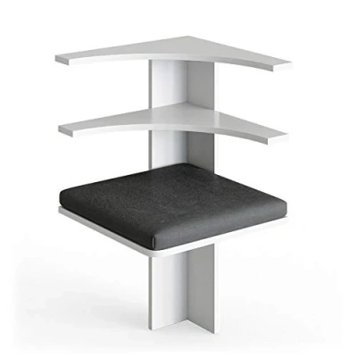 Abbildung von Vicco Esszimmer Eckbank Roman, Weiß/Anthrazit, 43 x cm