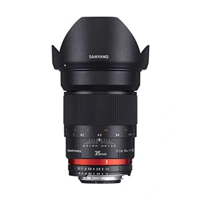 Abbildung von Samyang 35mm F1.4 Objektiv für Anschluss Pentax K