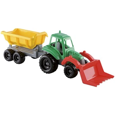 Abbildung von Ökoiffier Traktor mit Trailer