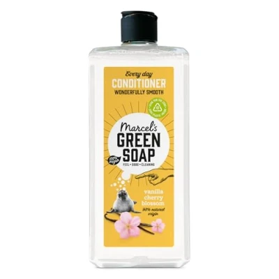 Abbildung von Marcel&#039;s Green Soap Every Day Conditioner Vanille &amp; Kirschblüte Pflegespülung 100% Recycelter Kunststoff 98% Natürliche Formel Vegan Mircoplastikfrei 300 ml