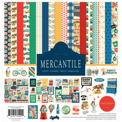 Abbildung von Carta Bella Mercantile 12x12 Inch Collection Kit (CBM423016)