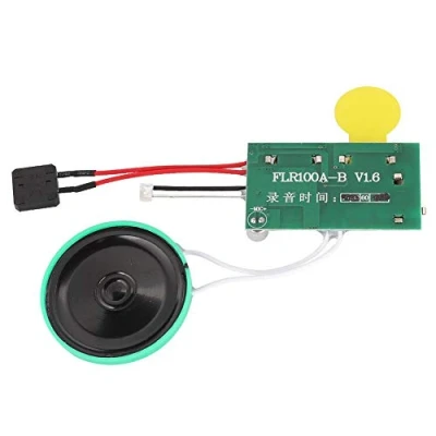 Abbildung von ASHATA Soundmodul Gruß Modul,Wiederbespielbarer Stimm Soundaufzeichnungschip DIY Grußkarte,60 Sekunden Sound Chip Modul Musik Audio Karten für Geschenkbox/DIY Grußkarten