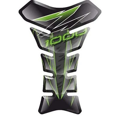 Abbildung von PARASERBATOIO ADESIVO, TANKPAD, TANKSCHUTZ, PROTECTION DE RESEVOIR, RESINATO EFFETTO 3D compatibile con KAWASAKI Z1000 V4