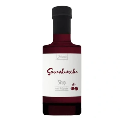 Abbildung von BIO Kirsch Sirup 200ml Genüssle Sauerkirschen vom Bodensee