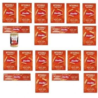 Abbildung von Testpaket Pasta Integrali Vollkorn italienisch Nudeln 5x 500 g pack + Italian Gourmet polpa 400g