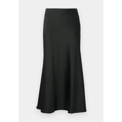 Abbildung von Selected Femme Slflena HW MIDI NOOS Alinienrock, Damen, Größe: 38, Black