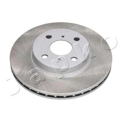 Abbildung von JAPKO 60233C Bremsscheibe Vorderachse 254 22 4 55 Belüftet lackiert TOYOTA: Corolla VIII Liftback, Compact, Limousine