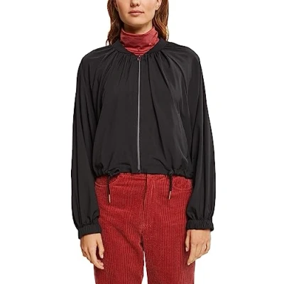 Abbildung von edc by Esprit Leichte Bomberjacke, Damen, Größe: Large, Black