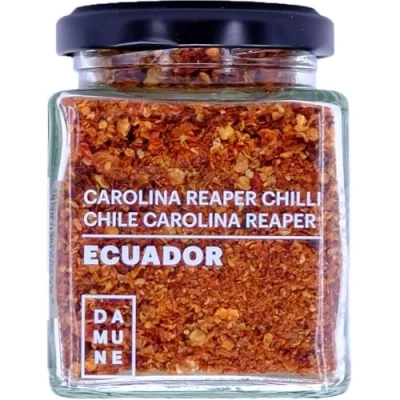 Abbildung von Carolina Reaper Flocken 60g Schärfste Chili der Welt
