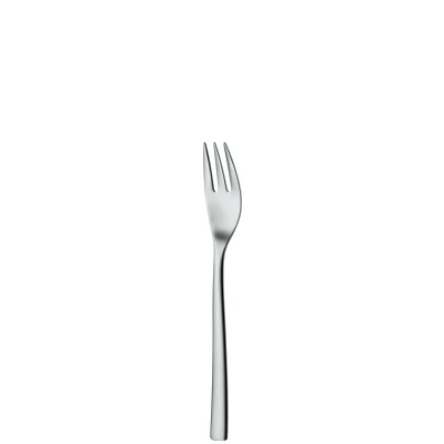 Abbildung von WMF Palermo Kuchengabel 15,7 cm, Cromargan Edelstahl poliert, glänzend, spülmaschinenfest, Silber