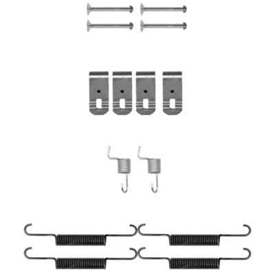 Abbildung von HELLA 8DZ 355 202 041 Zubehörsatz, Feststellbremsbacken HONDA: CR V 2, 4, 3
