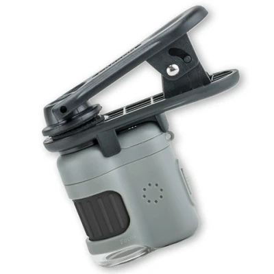 Abbildung von Carson Taschenmikroskop MM 380 MicroMini 20x mit Smartphone Adapter