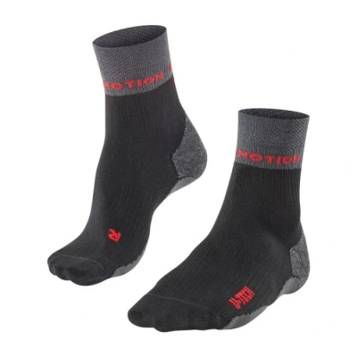 Abbildung von Falke RU True Motion Nevos Herren Socken, Größe 39 41, Schwarz