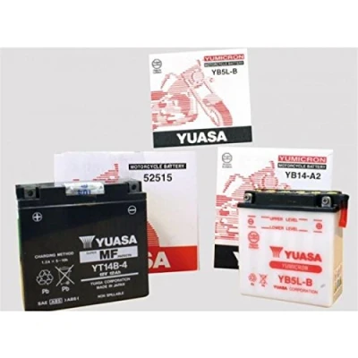 Abbildung von YUASA 12N5.5 4A Motorradbatterie