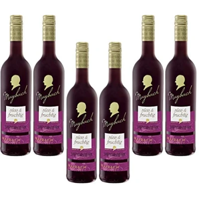 Abbildung von Maybach Spätburgunder Rotwein süß und fruchtig(6 x 0.75 l)