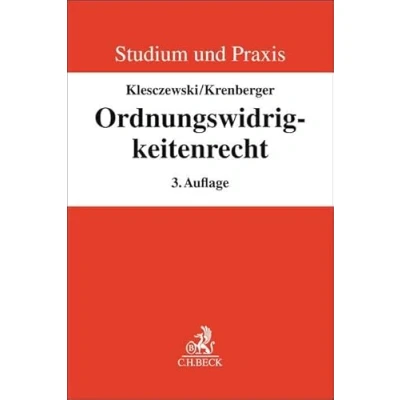 Abbildung von Ordnungswidrigkeitenrecht (Reihe Verwaltung in Studium und Praxis)