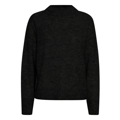 Abbildung von ICHI Ihkamara LS Strickpullover, Damen, Größe: XL, Black