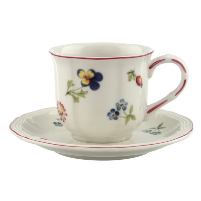 Abbildung von Villeroy &amp; Boch Petite Fleur Mokka /Espressotasse mit Untertasse