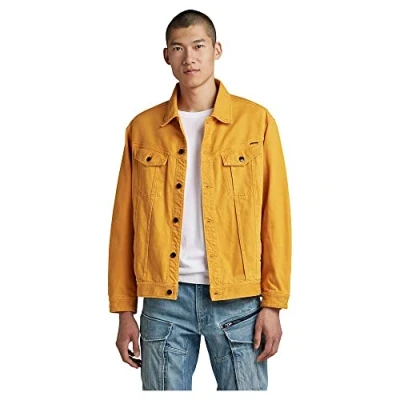 Abbildung von G STAR RAW Damen Oversized Western Jacket, Gelb (dull yellow gd D22579 D300 D849), L