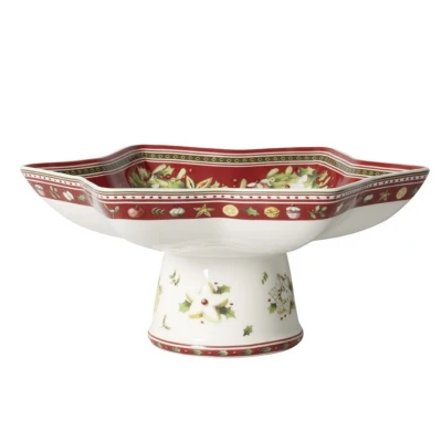 Abbildung von Villeroy &amp; Boch Winter Bakery Delight Sternenschale auf Fuss