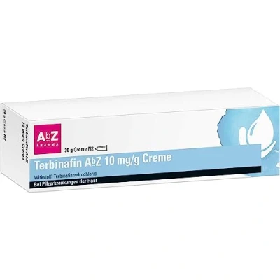 Abbildung von Terbinafin AbZ 10 mg/g Creme 30 g