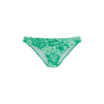 Abbildung von Venice Beach Bikinihose, Damen, Größe: 32, Grün bedruckt