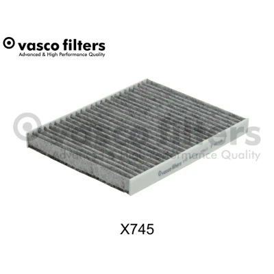 Abbildung von DAVID VASCO X745 Innenraumfilter Aktivkohlefilter 237 190 22 FORD: FIESTA 6, 7, Ecosport Mk2