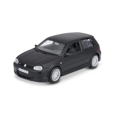 Abbildung von Maisto® Modellauto Volkswagen Golf R32 (matt schwarz), Maßstab 1:24, detailliertes Modell