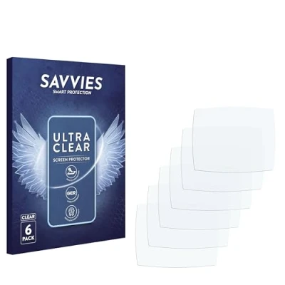 Abbildung von Savvies 6 Stück Schutzfolie für Nokia 6310 Displayschutz Folie Ultra Transparent