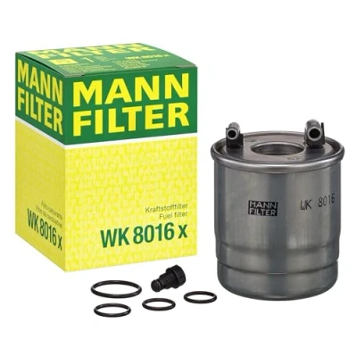 Abbildung von MANN FILTER WK 8016 x Ölfilter Satz mit Dichtung / Dichtungssatz Für PKW