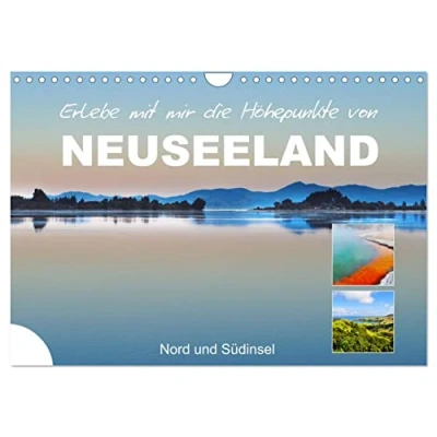 Abbildung von Erlebe mit mir die Höhepunkte von Neuseeland (Wandkalender 2025 DIN A4 quer), CALVENDO Monatskalender