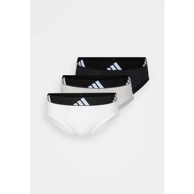 Abbildung von adidas Sportswear Brief 3 PACK Slip, Herren, Größe: XXL, Grey/black/white