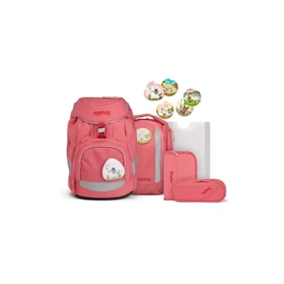 Abbildung von ergobag Pack Schulrucksack Set Rucksack, Jugend Unisex, Lamas in Bearjamas (Pink), One Size