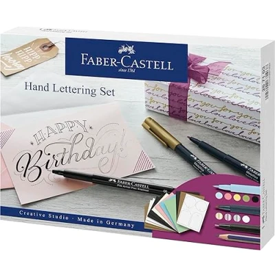 Abbildung von Hand lettering set Faber Castell