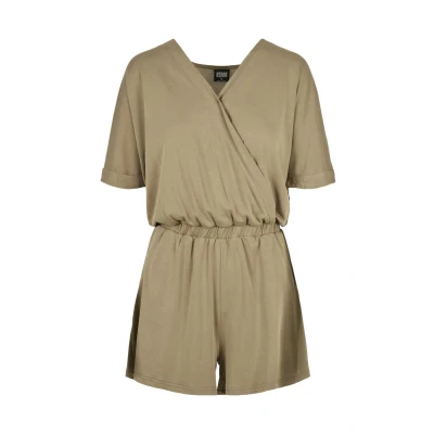 Abbildung von Urban Classics Ladies Short Modal Jumpsuit Jumpsuit, Damen, Größe: 5XL, Khaki